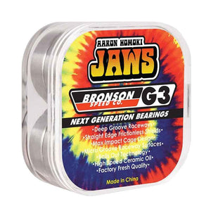 BRONSON G3 Aaron Jaws Homoki Pro Skateboard Bearings Bearings Bronson 