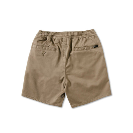 VOLCOM Frickin Elastic Waist 15" Shorts Boys Khaki KIDS APPAREL - Boy's Walkshorts Volcom 