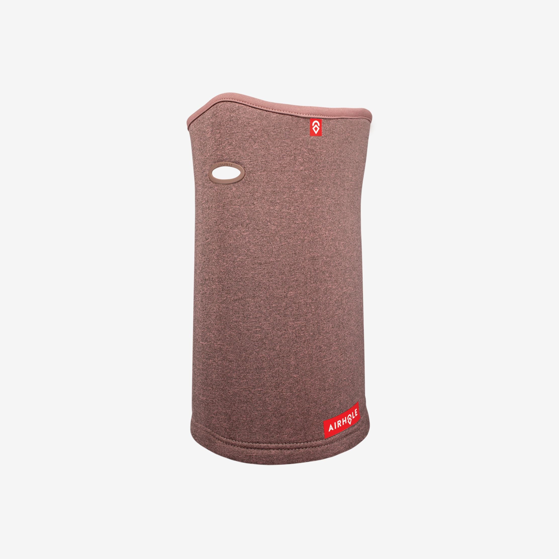 AIRHOLE Airtube Ergo Polar Facemask Heather Pink Winter Face Masks Airhole 