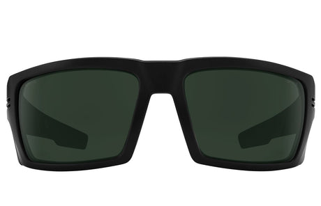 SPY Rebar ANSI Matte Black - Happy Grey Green Sunglasses Sunglasses Spy 