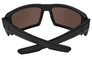 SPY Rebar ANSI Matte Black - Happy Bronze With Olive Spectra Mirror Polarized Sunglasses Sunglasses Spy 