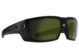 SPY Rebar ANSI Matte Black - Happy Bronze With Olive Spectra Mirror Polarized Sunglasses Sunglasses Spy 