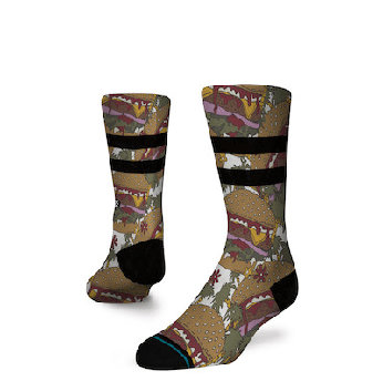 STANCE Palm Patty Socks Kids Multi-Coloured Youth Socks Stance 