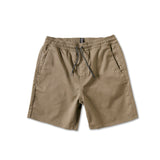 VOLCOM Frickin Elastic Waist 15" Shorts Boys Khaki KIDS APPAREL - Boy's Walkshorts Volcom M 