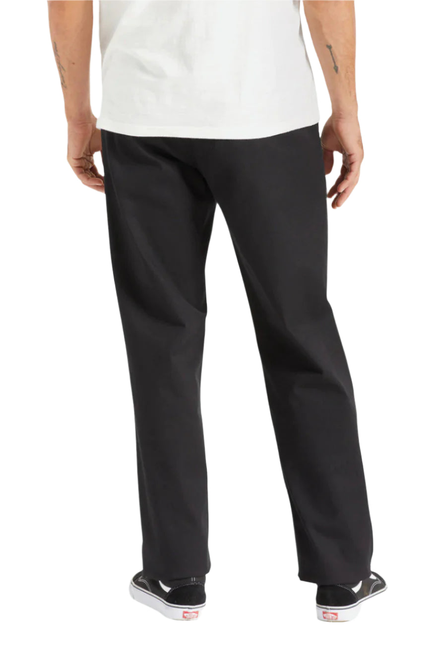 BRIXTON Choice Chino Relaxed Pant Black Men's Pants Brixton 