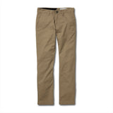 VOLCOM Youth Frickin Modern Stretch Pants Khaki Boy's Denim and Pants Volcom 