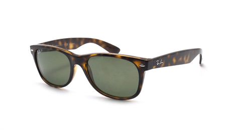 RAY-BAN New Wayfarer Classic Tortoise - G-15 Green Polarized Sunglasses SUNGLASSES - Ray-Ban Sunglasses Ray-Ban 
