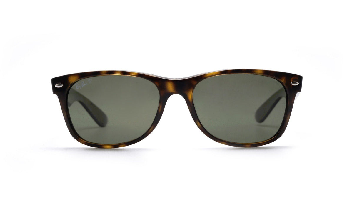 RAY-BAN New Wayfarer Classic Tortoise - G-15 Green Polarized Sunglasses SUNGLASSES - Ray-Ban Sunglasses Ray-Ban 