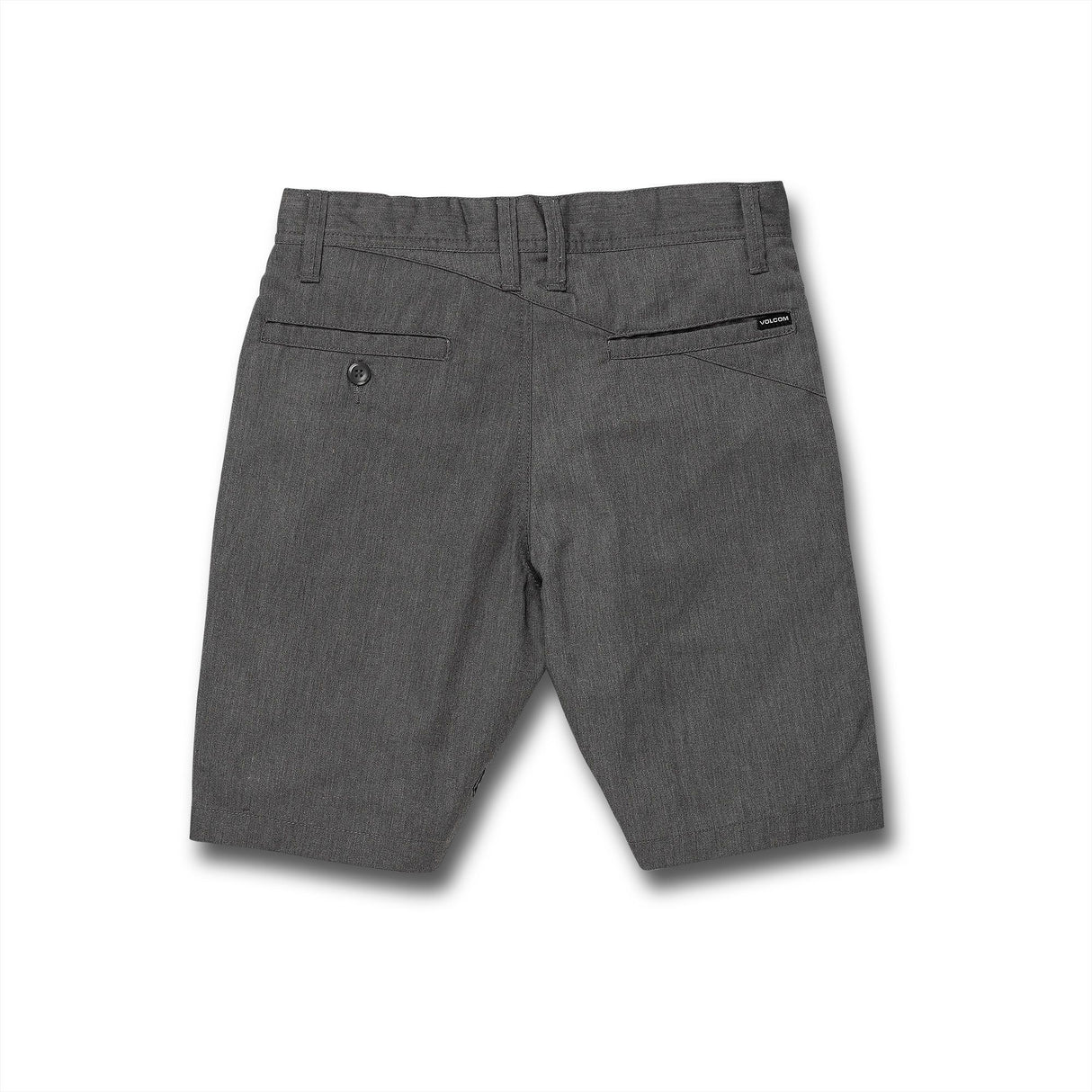 VOLCOM Frickin Chino Shorts Boy's Charcoal Heather Boy's Walkshorts Volcom 