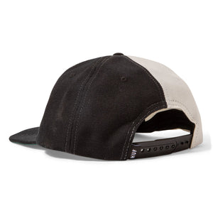 HUF x Thrasher Split Snapback Hat Black Men's Hats huf 