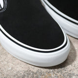 VANS Skate Slip On Shoes Black/White FOOTWEAR - Men's Skate Shoes Vans 