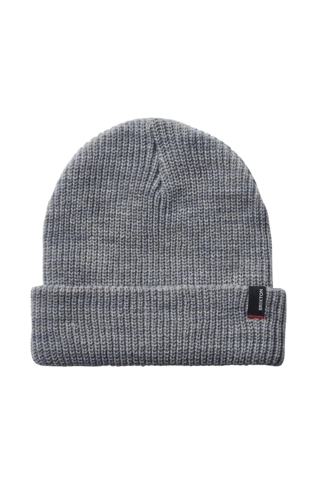 BRIXTON Heist Beanie Light Heather Grey Men's Beanies Brixton 