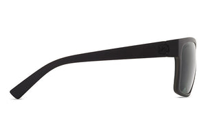 VONZIPPER Dipstick Black Satin - Wildlife Vintage Grey Polarized Sunglasses Sunglasses VonZipper 