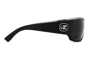 VON ZIPPER Clutch Black Gloss - Grey Sunglasses Von Zipper Sunglasses Von Zipper 