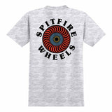 SPITFIRE OG Classic Fill T-Shirt Ash/Multi Color Prints Men's Short Sleeve T-Shirts Spitfire 