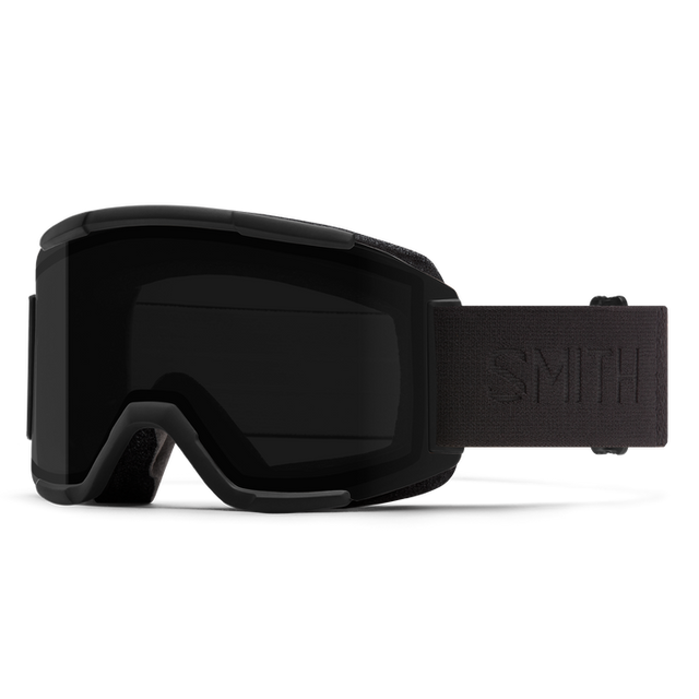 SMITH Squad Blackout - ChromaPop Sun Black + Clear Snow Goggle Snow Goggles Smith 