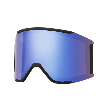 SMITH Squad Mag Black - ChromaPop Sun Black Gold Mirror + ChromaPop Storm Blue Sensor Mirror Snow Goggle Snow Goggles Smith 