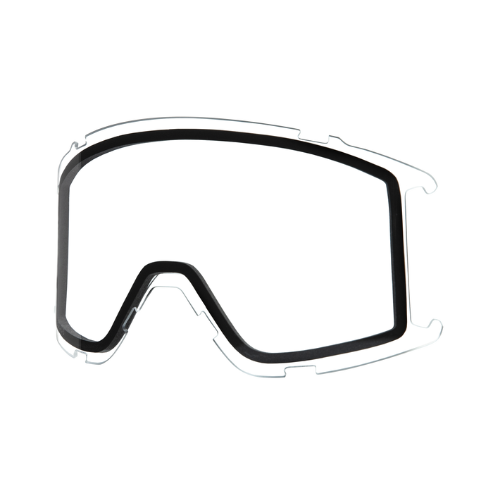 Smith Squad S White Vapor - ChromaPop Everyday Rose Gold Mirror + Clear Snow Goggle Snow Goggles Smith 