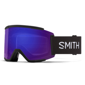 SMITH Squad XL Black - ChromaPop Everyday Violet Mirror + ChromaPop Storm Amber Snow Goggle Snow Goggles Smith 