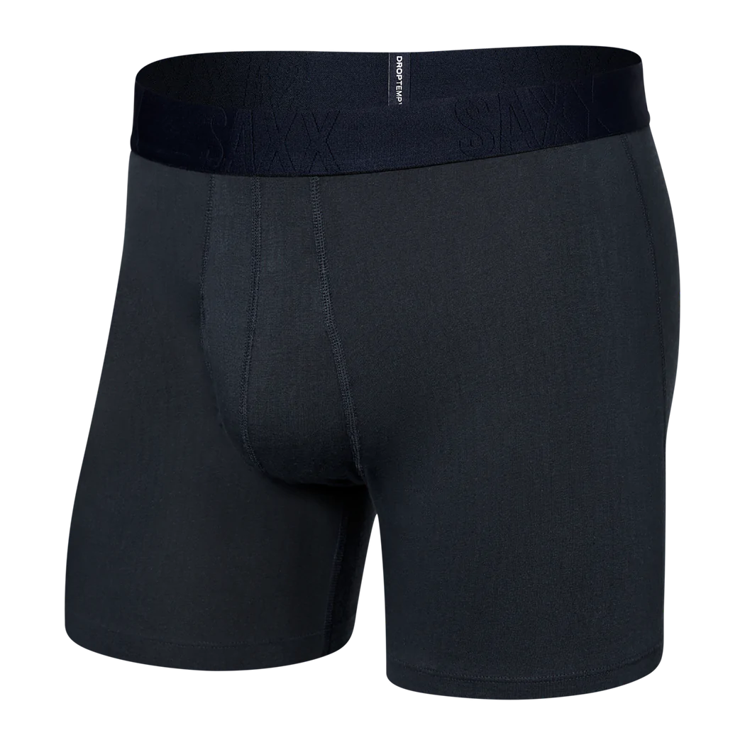 SAXX Droptemp Cooling Cotton Boxer Brief India Ink Men's Underwear Saxx 