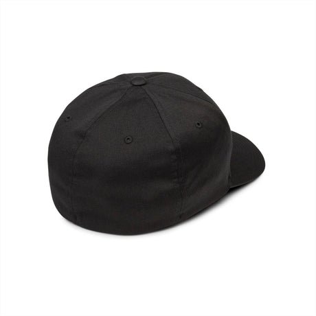 VOLCOM Full Stone Flexfit Hat Black Men's Hats Volcom 