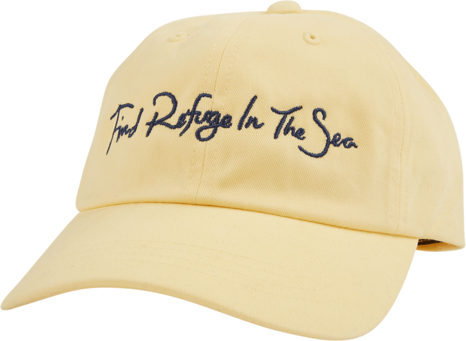 SALTY CREW Refuge Dad Hat Women's Yellow Women's Headwear Salty Crew 