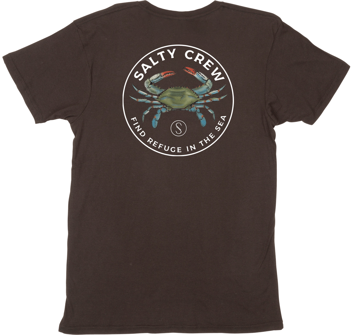 SALTY CREW Blue Crabber Premium T-Shirt Black Men's Short Sleeve T-Shirts Salty Crew 
