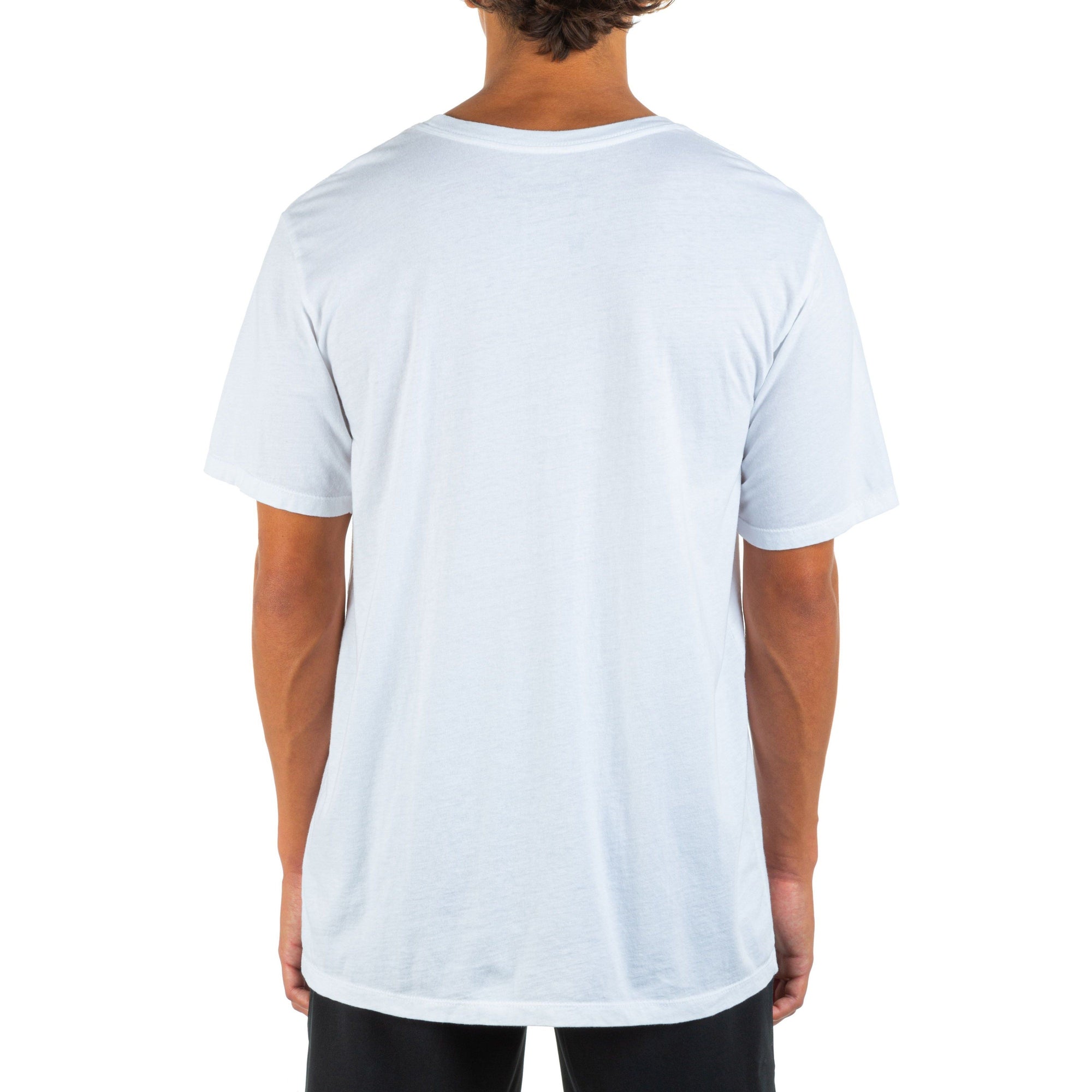 HURLEY Everyday Washed One And Only Solid T-Shirt White MENS APPAREL - Men's Short Sleeve T-Shirts Hurley S 