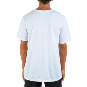 HURLEY Everyday Washed One And Only Solid T-Shirt White MENS APPAREL - Men's Short Sleeve T-Shirts Hurley 