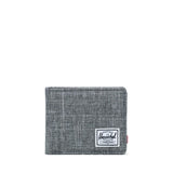 HERSCHEL Roy Wallet Raven Crosshatch Men's Wallets Herschel Supply Company 