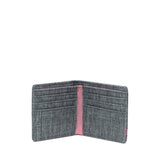 HERSCHEL Roy Wallet Raven Crosshatch Men's Wallets Herschel Supply Company 