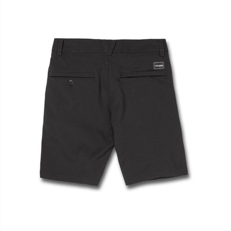 VOLCOM Frickin Cross Shred Static Hybrid Shorts Boys Black Out Boy's Hybrid Shorts Volcom 