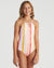 BILLABONG So Stoked One Piece Swimsuit Girls Multi KIDS APPAREL - Girl's Swimwear Billabong 6 