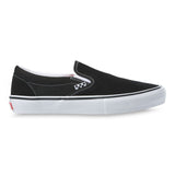 VANS Skate Slip On Shoes Black/White FOOTWEAR - Men's Skate Shoes Vans 8.5 