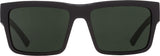 SPY Montana Soft Matte Black - Happy Grey Green Sunglasses SUNGLASSES - Spy Sunglasses Spy 