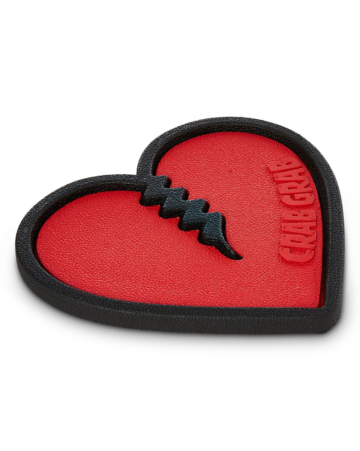CRAB GRAB Mega Heart Traction Pad Red Snowboard Stomp Pads Crab Grab 